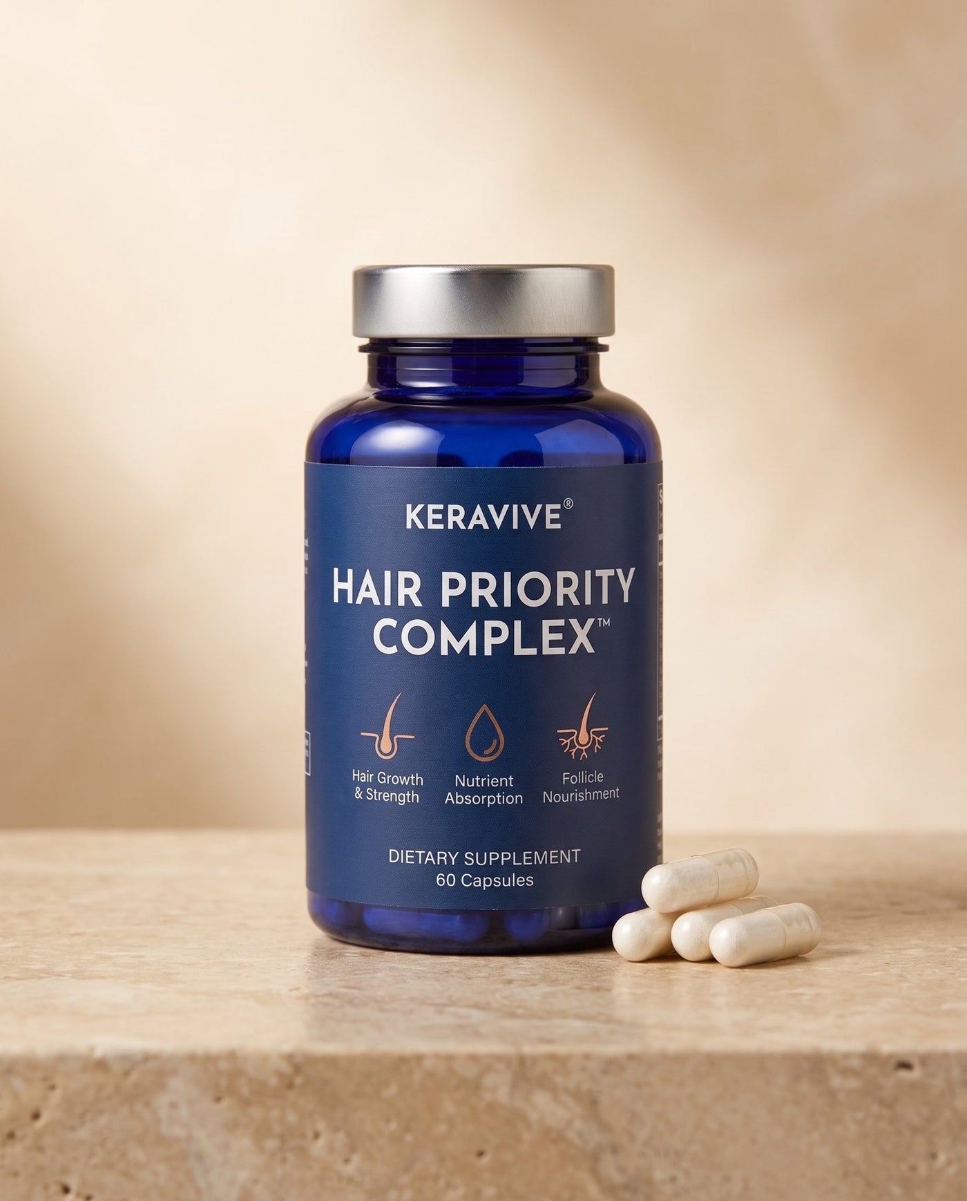 Keravive Hair Priority Complex bottle