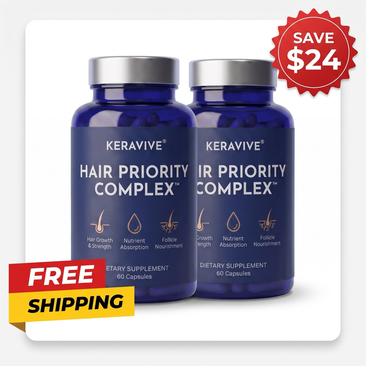 2pcs x Hair Priority Complex (Upsell 1)