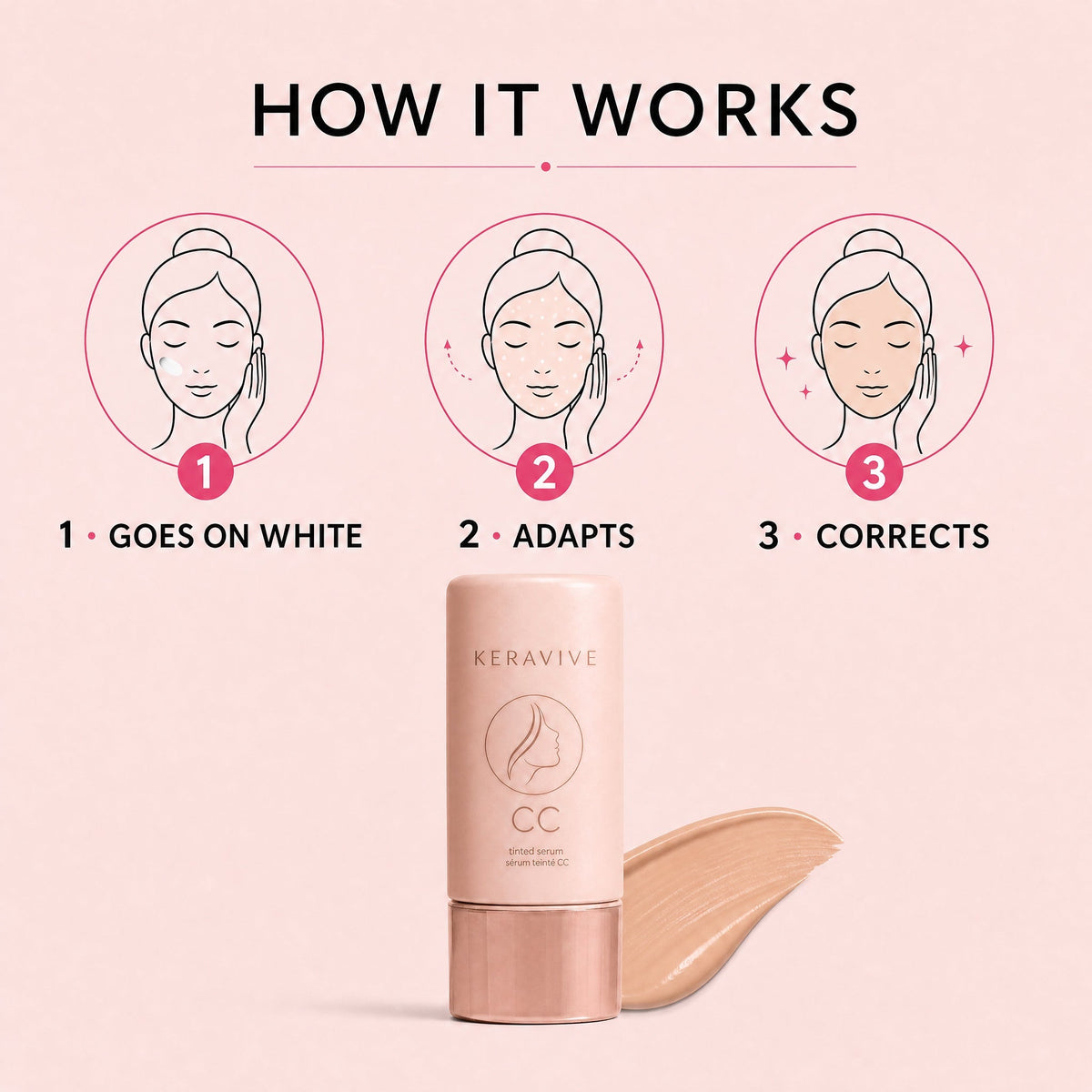 Keravive Tone Adapt CC Serum