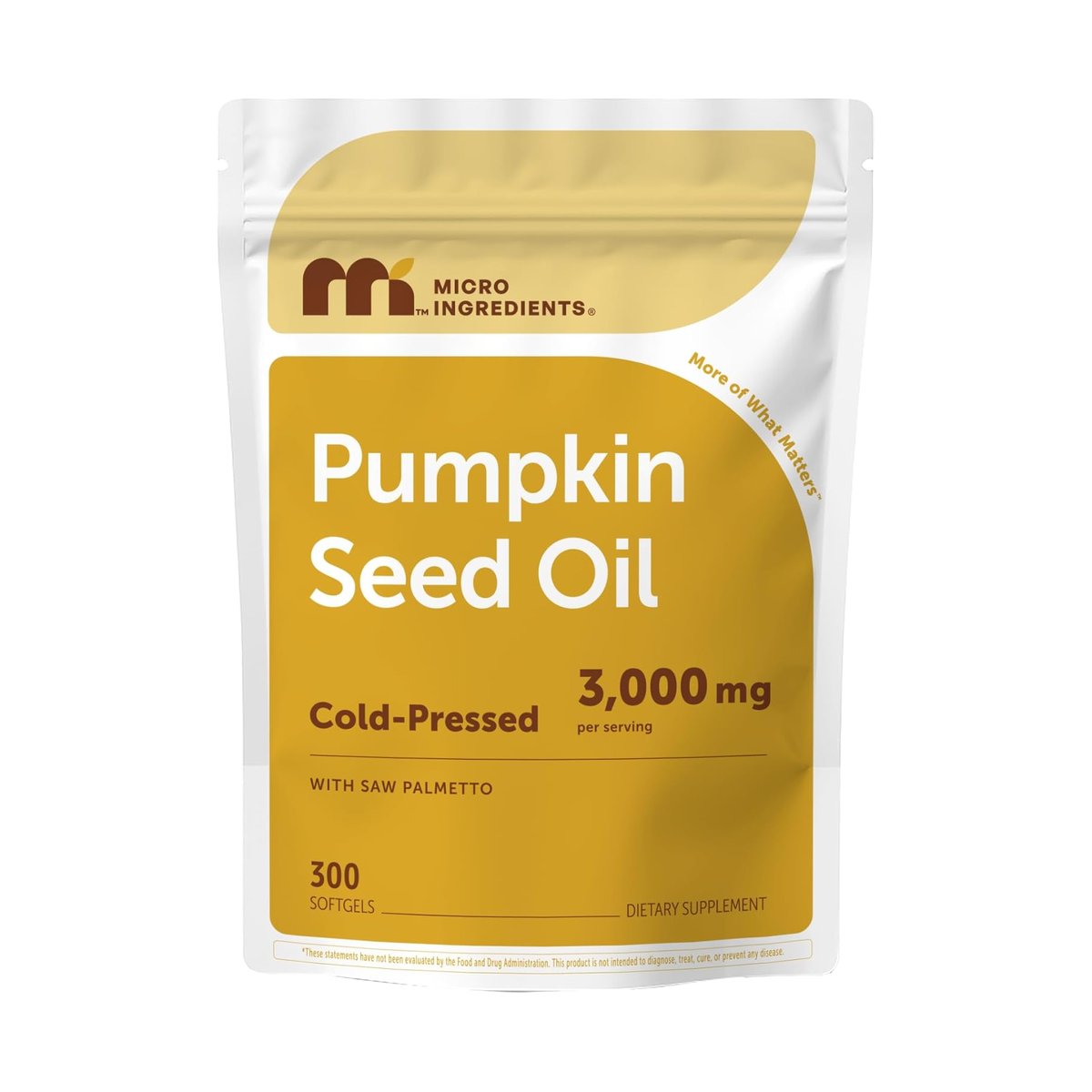 Micro Ingredients Pumpkin Seed Oil with Saw Palmetto